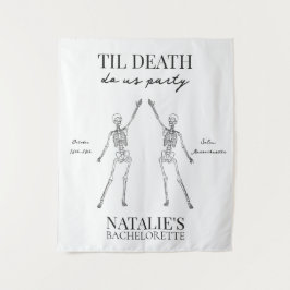 Til Death Do Us Party Bachelorette Tapestry タペストリー