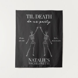 Til Death Do Us Party Bachelorette Tapestry タペストリー