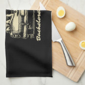 Til Death Do Us Party Halloween D Yellow キッチンタオル (四つ折り)