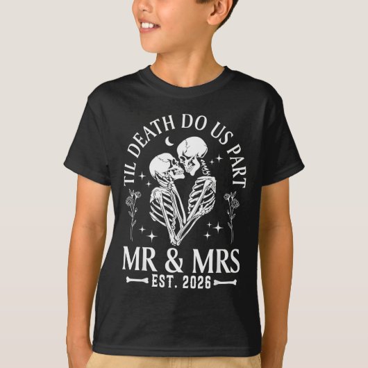 Til Death Us Part Mr デザイン Tシャツ (正面)
