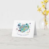 Til hamju meo afmingoアイスランド誕生日 カード (黄色い花)