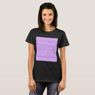 tilde.town asciiの芸術によって合われるワイシャツ tシャツ