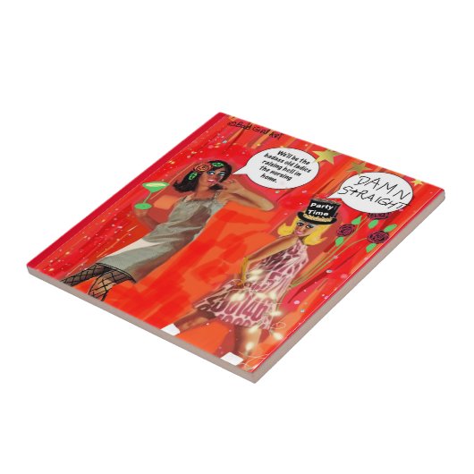 TILE.地獄を起こす老婦人になる タイル (側面)