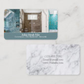 Tile Business Card 名刺 (正面/裏面)