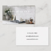 Tile Business Card 名刺 (正面/裏面)