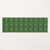 Tile design featuring small, repeating patterns  ヨガマット (正面(横))