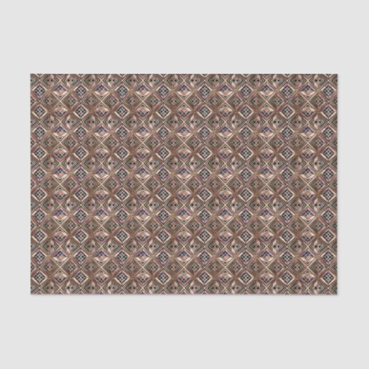 Tiled Art Deco pattern  薄葉紙 (正面)