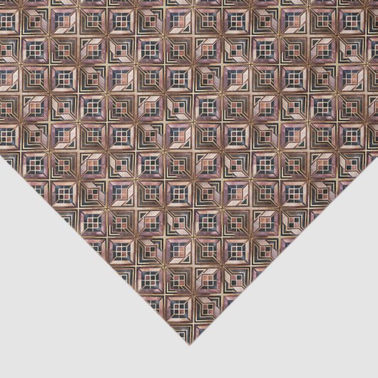 Tiled Art Deco pattern  薄葉紙 (詳細)