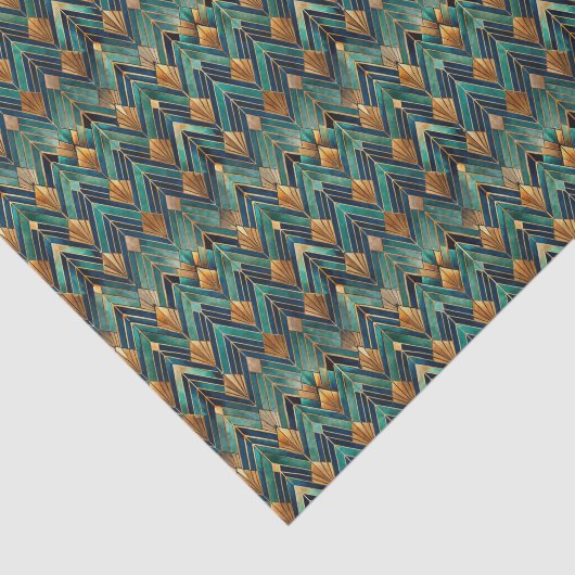 Tiled Art Deco pattern  薄葉紙 (詳細)