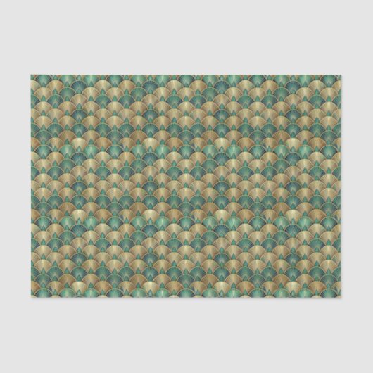 Tiled Art Deco pattern  薄葉紙 (正面)