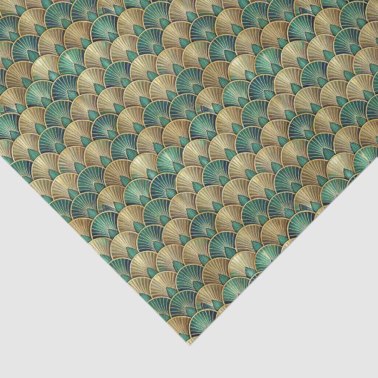 Tiled Art Deco pattern  薄葉紙 (詳細)