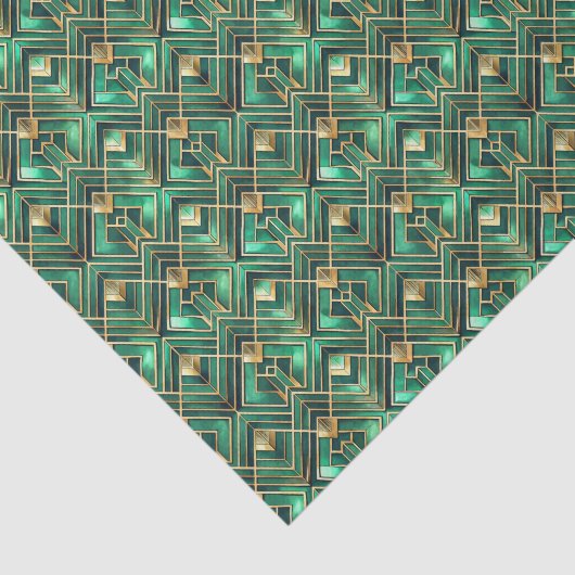 Tiled Art Deco pattern  薄葉紙 (詳細)