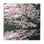 Tiles inspired by Japanese cherry blossoms タイル (正面)
