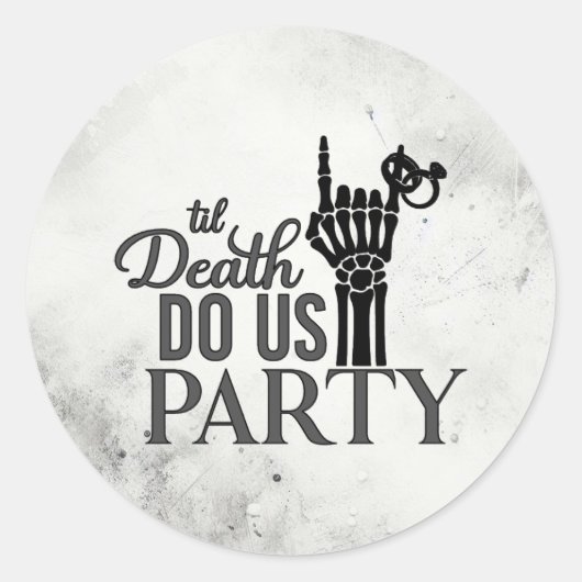 Till Death ラウンドシール (正面)