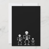 Till Death Do Usパーティーバチェロレッテの日程 招待状 (裏面)