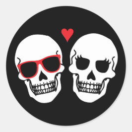 Till Death Do Usパーティー- (赤)封筒用シール ラウンドシール