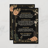 Till Death Do Usパート詳細カード 出欠カード (正面/裏面)