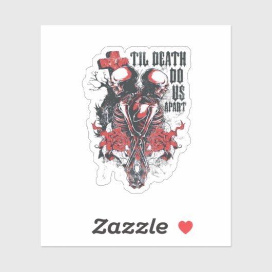 Till Death Do Us Apart Classic シール (シート)