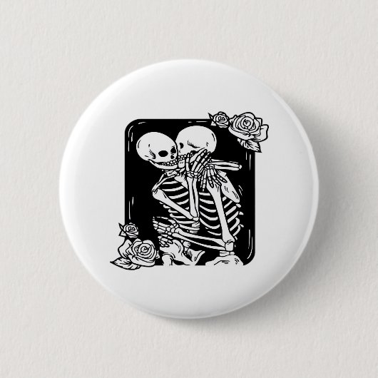 Till Death Do Us Funny デザイン 缶バッジ (正面)