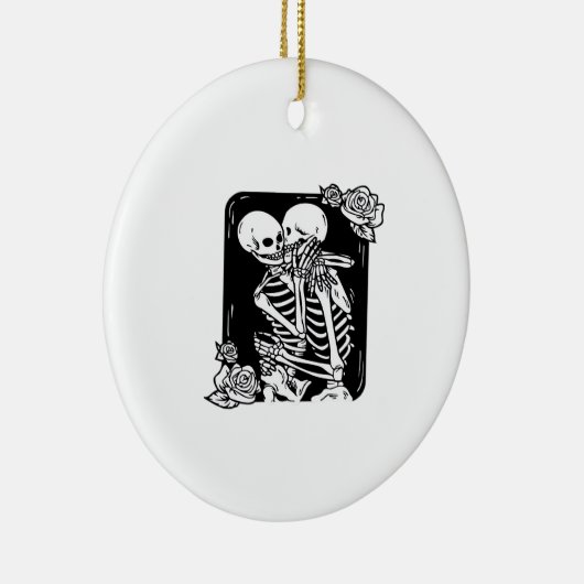 Till Death Do Us Funny Design セラミックオーナメント (右)