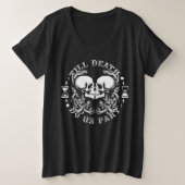 Till Death Do Us Part – ウィメンズプラスサイズTシャツ プラスサイズTシャツ (デザイン正面)