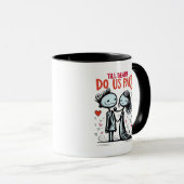 Till Death Do Us Part - クラシック マグカップ (正面右)
