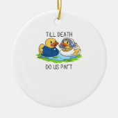 Till Death Do Us Part クラシック - Autumn Love Story セラミックオーナメント (正面)