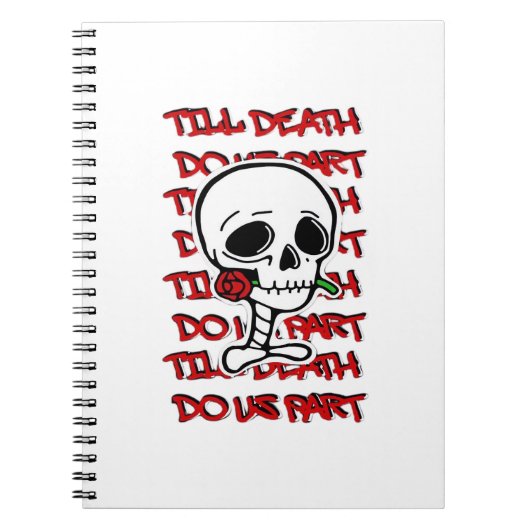 Till Death Do Us Part クラシック - Basic Halloween De ノートブック (正面)