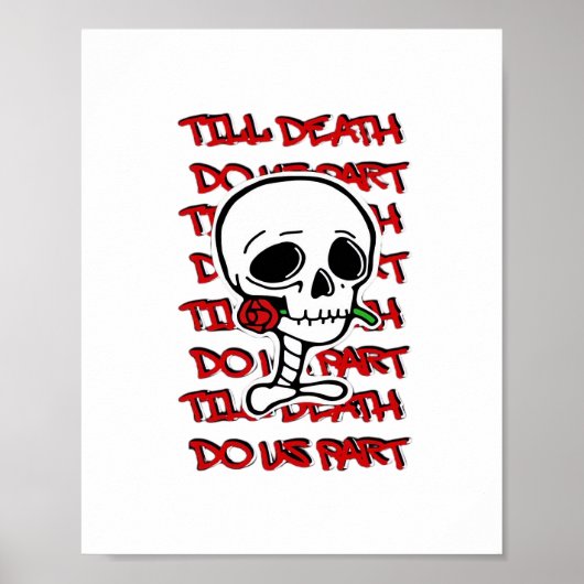 Till Death Do Us Part クラシック - Basic Halloween De ポスター (正面)