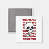 Till Death Do Us Part クラシック - Basic Halloween De マグネット (正面/裏面)