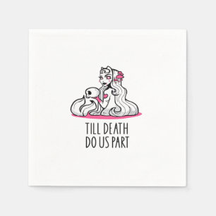 Till Death Do Us Part クラシック - Sloth and Soulmate スタンダードカクテルナプキン