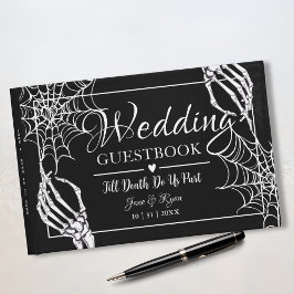 Till Death Do Us Part | ゴシックブラックハロウィン ウェディング ゲストブック