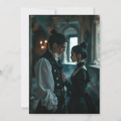 "Till Death Do Us Part" ゴシック写真 セーブザデート (裏面)