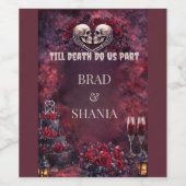 Till Death Do Us Part ワインラベル (シングルラベル)