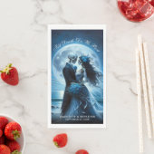 Till Death Do Us Part Blue Skeleton Couple Wedding (インサイチュ)