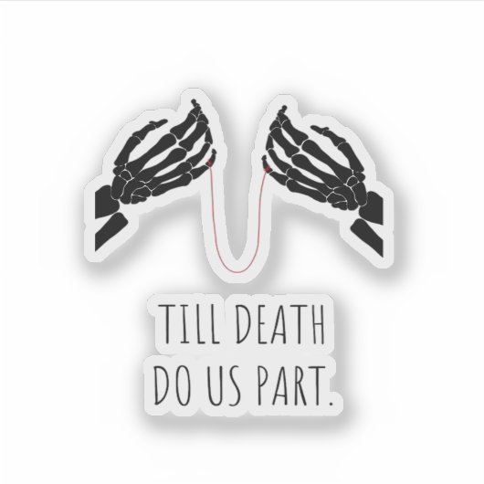 Till Death Do Us Part Boxy シール (正面)