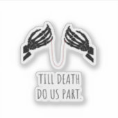 Till Death Do Us Part Boxy シール (正面)