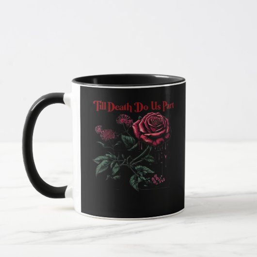 Till Death Do Us Part Classic – ラブデザイン マグカップ (左)