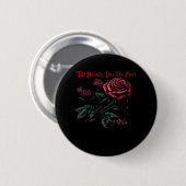Till Death Do Us Part Classic – ラブデザイン 缶バッジ (正面&裏面)