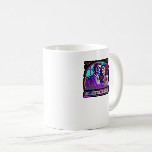 Till Death Do Us Part Classic – Basic Aesthetic コーヒーマグカップ (正面右)