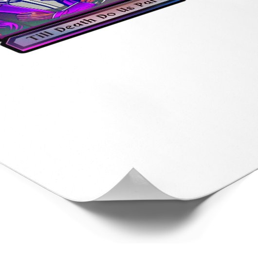 Till Death Do Us Part Classic – Basic Aesthetic ポスター (角)