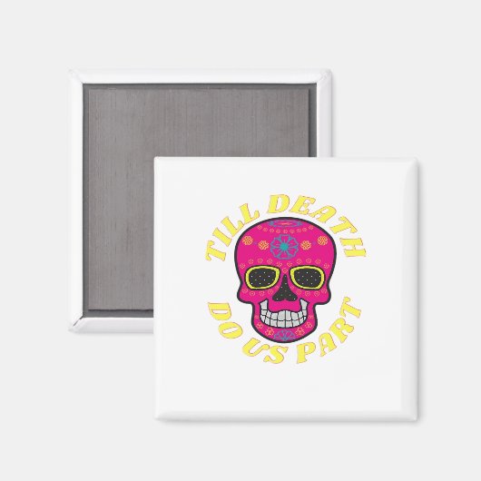 Till Death Do Us Part Classic – Gothic Wedding マグネット (正面/裏面)