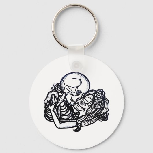 Till Death Do Us Part Classic – Spooky Skeleton Sl キーホルダー (正面)