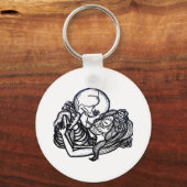 Till Death Do Us Part Classic – Spooky Skeleton Sl キーホルダー (正面)