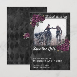 Till Death Do Us Part Gothicバラ日付を保存 セーブザデート