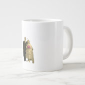 Till Death Do Us Part Meme Classic Style ジャンボコーヒーマグカップ (正面右)