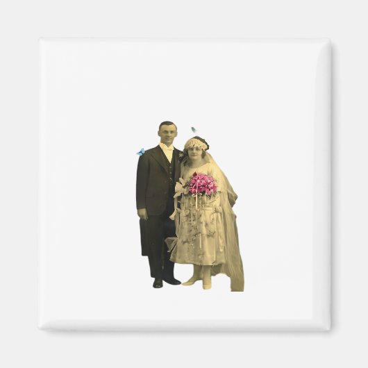 Till Death Do Us Part Meme Classic Style マグネット (正面)