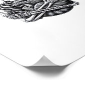 Till Death Do Us Part Quote Classic Design ポスター (角)