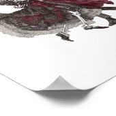 Till Death Do Us Part - Skeleton ビクトリアン Coule ポスター (角)