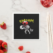 Till Death Do Us Part – Skeleton Couple Forever スタンダードカクテルナプキン (インサイチュ)